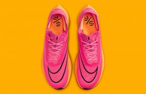Nike ZoomX StreakFly Orange Pink DJ6566-600 up