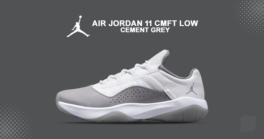 WMNS Air Jordan 11 Low CMFT Appears Reminiscing Its “Cement Grey” Colourway featured image