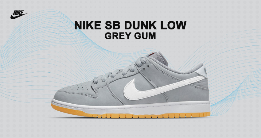 A closer look at the Nike SB Orange Label "Grey Gum" SB Dunk Low
