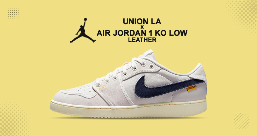 Union LA x Air Jordan 1 KO Enjoys A Clean Aesthetic