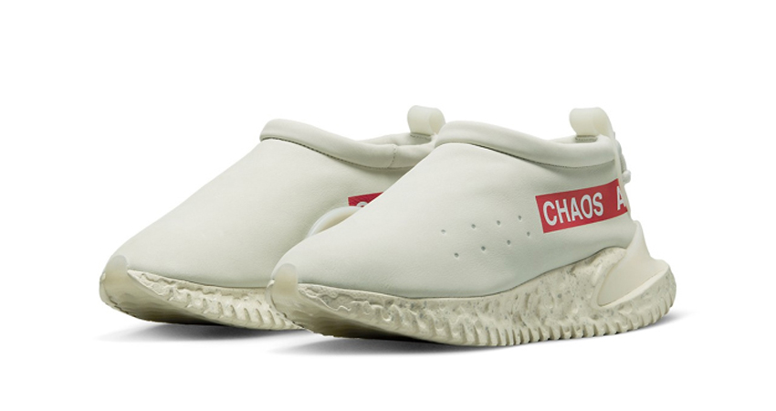 Official Look at UNDERCOVER x Nike Moc Flow "Light Bone." front corner