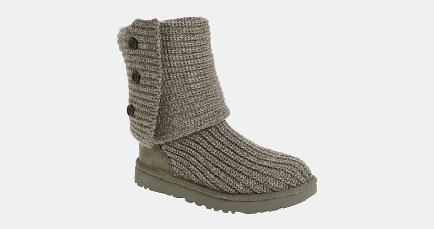 UGG Classic Cardy II Knit Boot front corner