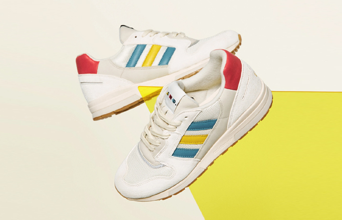 END. x adidas Originals Bauhaus White Red Multi - Where To Buy - Fastsole