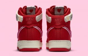 Emotionally Unavailable x Nike Air Force 1 High Red White AV5840-600 back