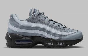 Nike Air Max 95 GS Grey Black Royal FD9764-001 right