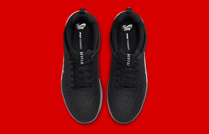 Nike SB Nyjah 3 Black White DJ6130-002 up
