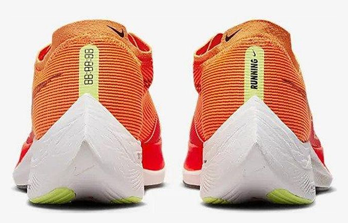 Nike ZoomX Vaporfly Next% 2 Orange Volt CU4111-800 back