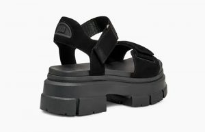 UGG Ashton Ankle Sandals Black 1136764-BLK back corner