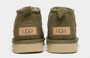 UGG Classic Ultra Mini Boots Olive 1116109-BTOL back