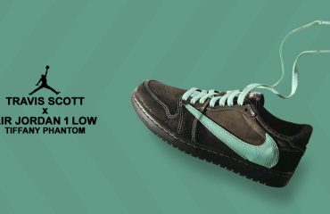 Travis Scott x Air Jordan 1 Low Tiffany Custom