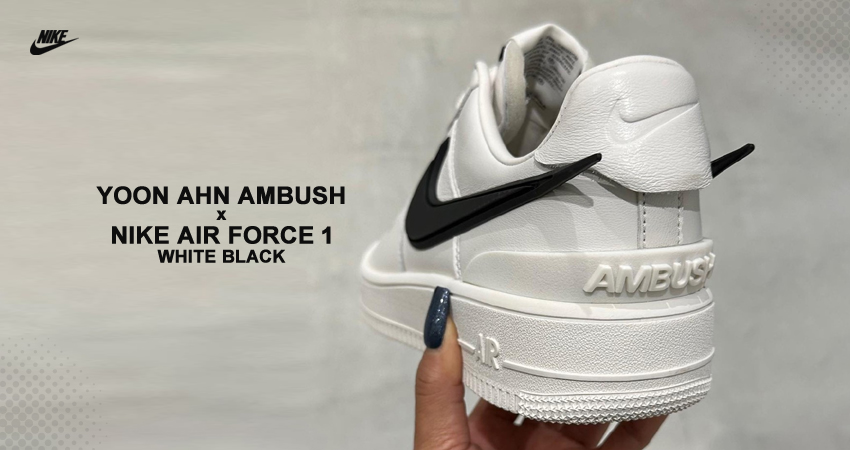 Yoon Ahn Reveals Upcoming White AMBUSH x Nike Air Force 1 Collaboration