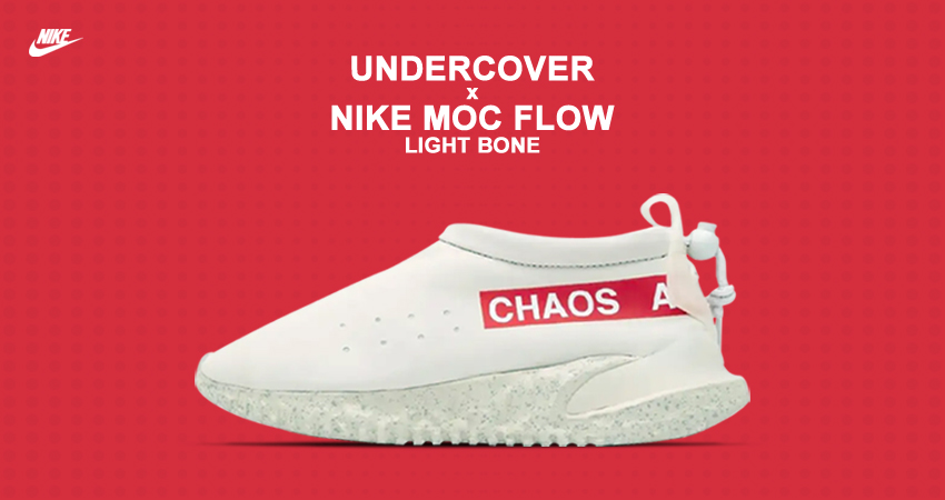 Official Look at UNDERCOVER x Nike Moc Flow "Light Bone."