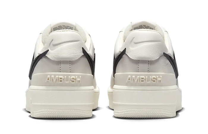 AMBUSH x Nike Air Force 1 Low White DV3464-002 back