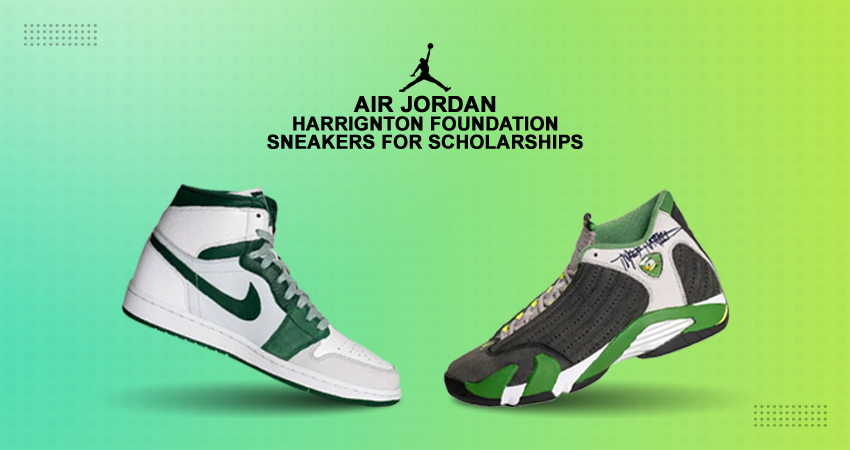 Harrington Family Foundation Offers Tinker Hatfield's limited-edition Jordans As Charity