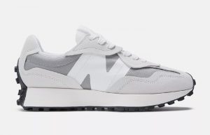 New Balance 327 Grey Matter White U327WED right