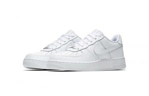 Nike Air Force 1 LE Low GS White DH2920-111 front corner