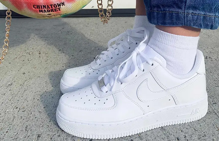 Nike Air Force 1 LE Low GS White DH2920-111 onfoot 01