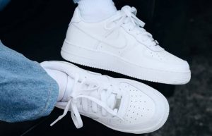 Nike Air Force 1 LE Low GS White DH2920-111 onfoot 03