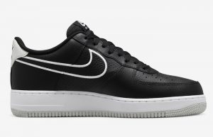 Nike Air Force 1 Low Embroidered Swoosh Black FJ4211-001 right