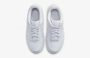 Nike Air Force 1 Low GS Crater Grey White DM1086-003 up