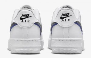 Nike Air Force 1 Low GS Impact Next Nature White Royal FD0688-100 back