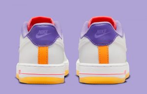 Nike Air Force 1 Low GS White Multi FD1036-100 back