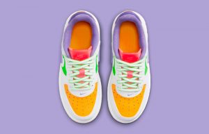 Nike Air Force 1 Low GS White Multi FD1036-100 up