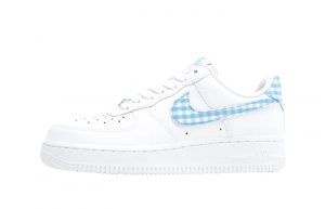 Nike Air Force 1 Low Gingham Plaid University Blue featured image