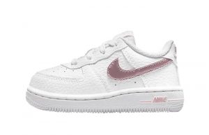 Nike Air Force 1 Low Toddler White Pink Glaze CZ1691-104 featured image