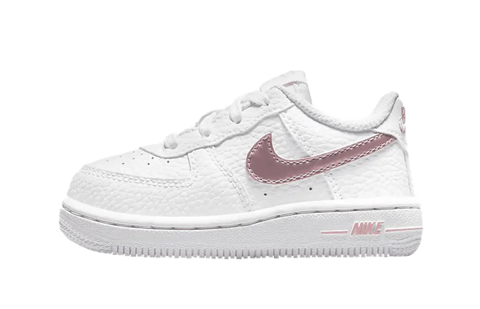Nike Air Force 1 Low Toddler White Pink Glaze CZ1691-104 featured image