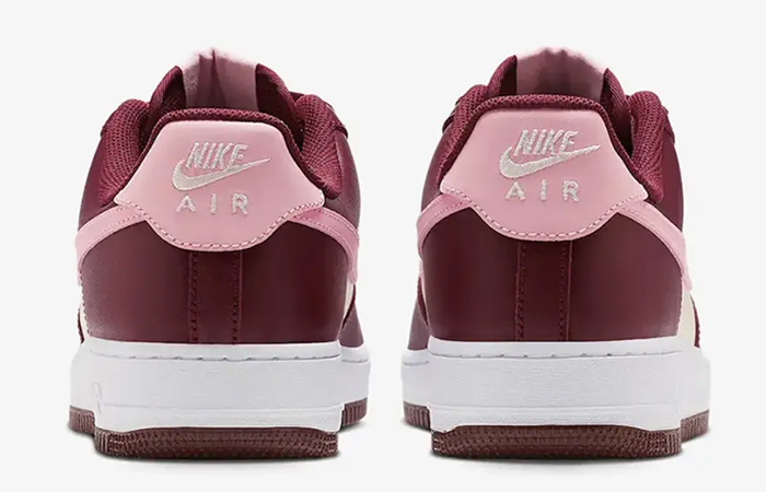 Nike Air Force 1 Low Valentine’s Day Maroon FD9925-161 back