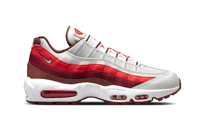 Nike Air Max 95 White Red DM0011-005 right