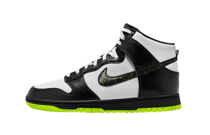 Nike Dunk High Electric White Black Volt FD0732-100 featured image