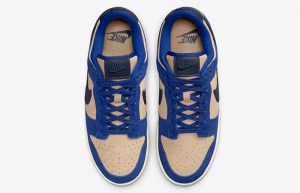 Nike Dunk Low Blue Suede DV7411-400 up