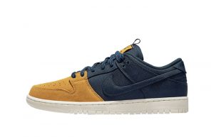 Nike SB Dunk Low Midnight Navy Desert Ochre DX6775-400 featured image