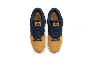 Nike SB Dunk Low Midnight Navy Desert Ochre DX6775-400 up