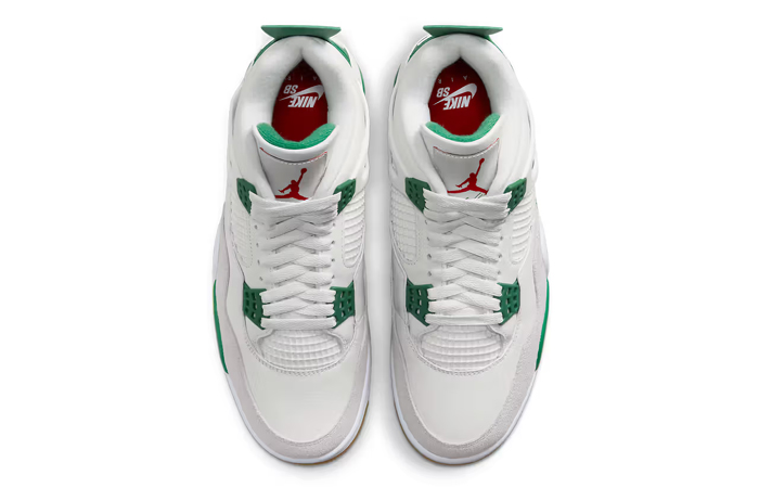 Nike SB x Air Jordan 4 Pine Green DR5415-103 up