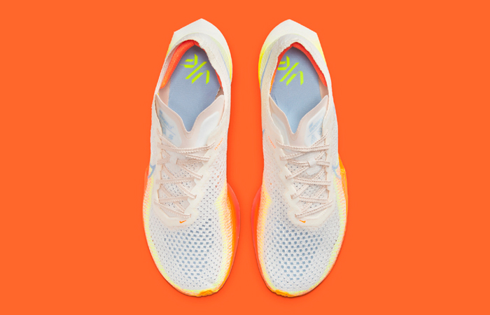 Nike ZoomX VaporFly 3 Orange Neon DV4129-101 up