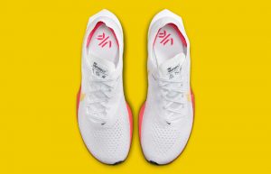 Nike ZoomX Vaporfly Next 3 Yellow White DV4130-101 up
