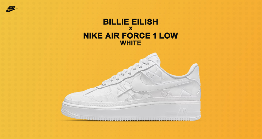 Billie Eilish x Nike Air Force 1 Low "White": A Sustaintable Take