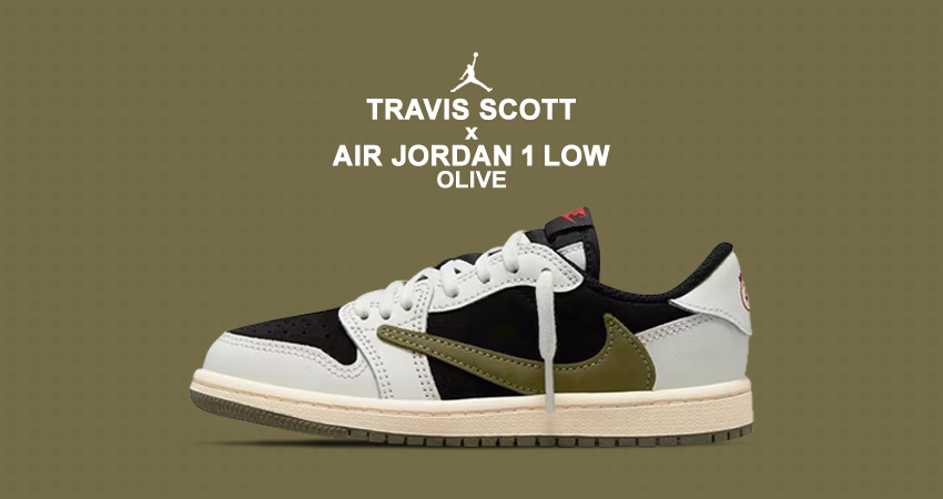 Travis Scott x Air Jordan 1 Low OG WMNS “Olive”: Last One From The Hot ...