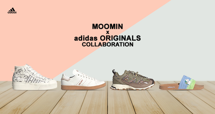 Moomin Adorns The New adidas Originals Footwear