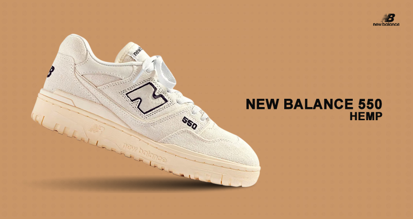 The New Balance 550 Wears The Hemp Outfit