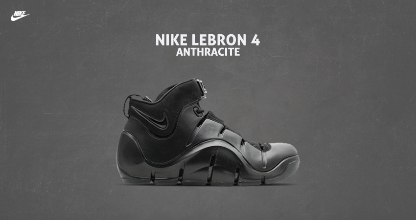 LeBron James and Nike are bringing back the Nike LeBron 4 'Anthracite