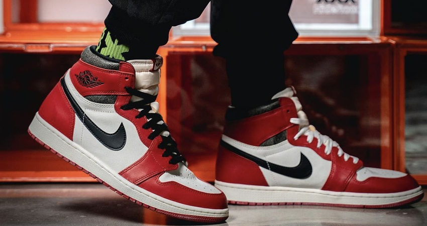 Air Jordan 1 Lost And Found Rumoured To Comeback onfoot 02