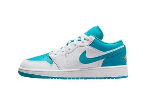 Air Jordan 1 Low GS White Teal 553560 174 featured image