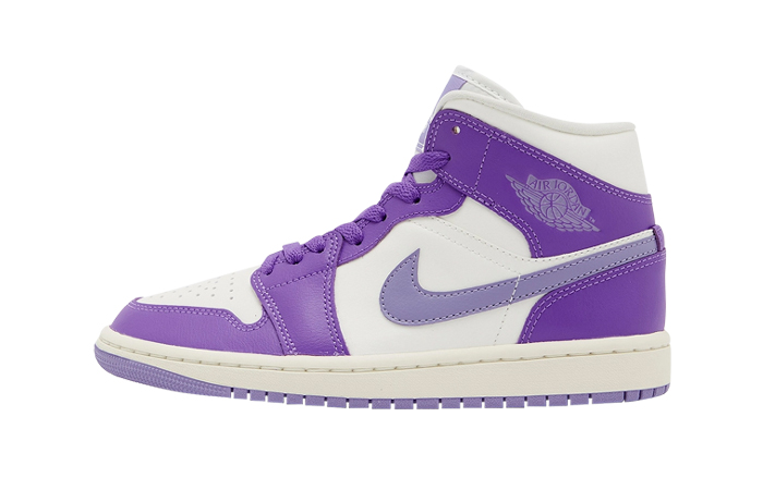 Air Jordan 1 Mid Purple Lilac Sail featured image