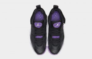 Air Jordan Two Trey Black Lilac Purple up