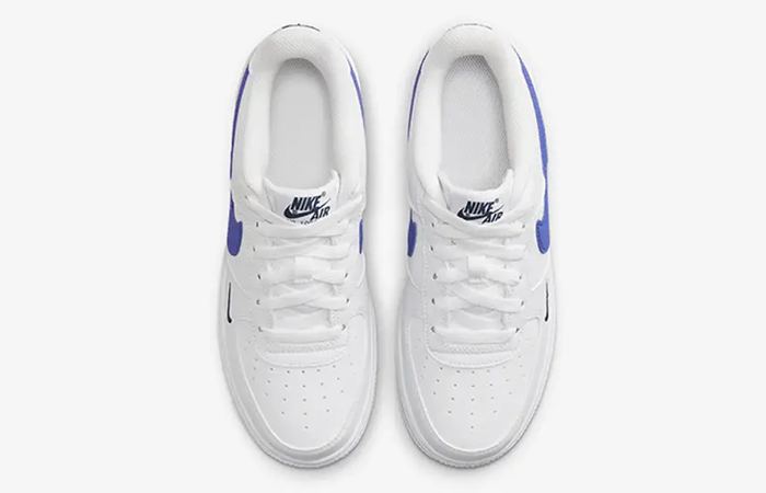Nike Air Force 1 Low GS White Royal FN3875-100 up