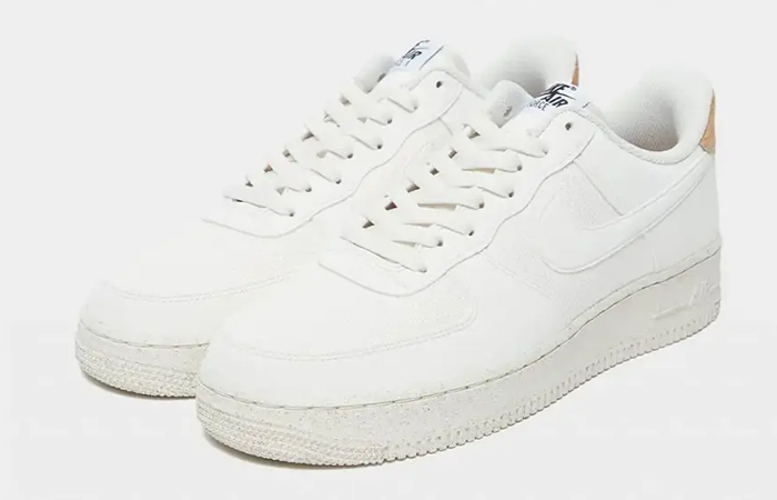 Nike Air Force 1 Low Next Nature White Cork DV7184 001 front corner